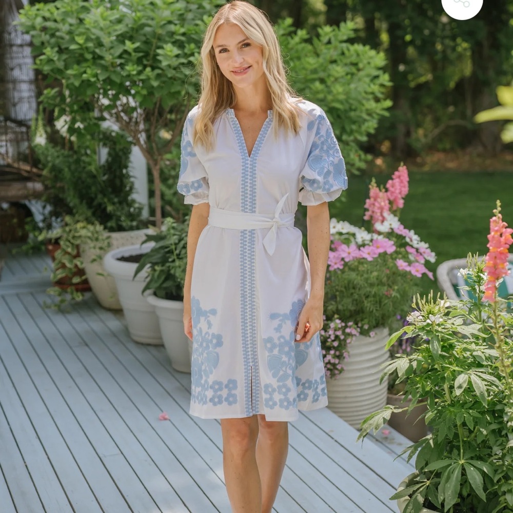 NWT Julia Amory Coatue Mademoiselle - Ciel XS